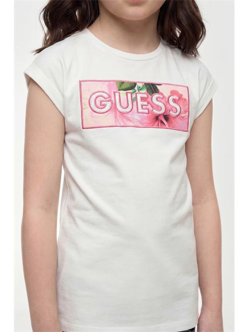 Vestito logo con strass GUESS | J6GK05KAE24/G011